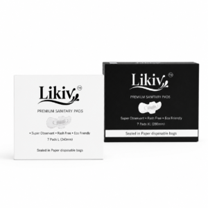 Likiv Premium Sanitary Pads Combo pack -  L, XL