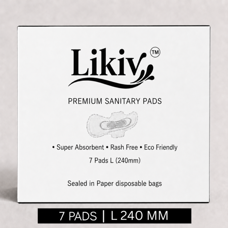 Likiv Premium Sanitary Pads-7 Pads L(240mm)