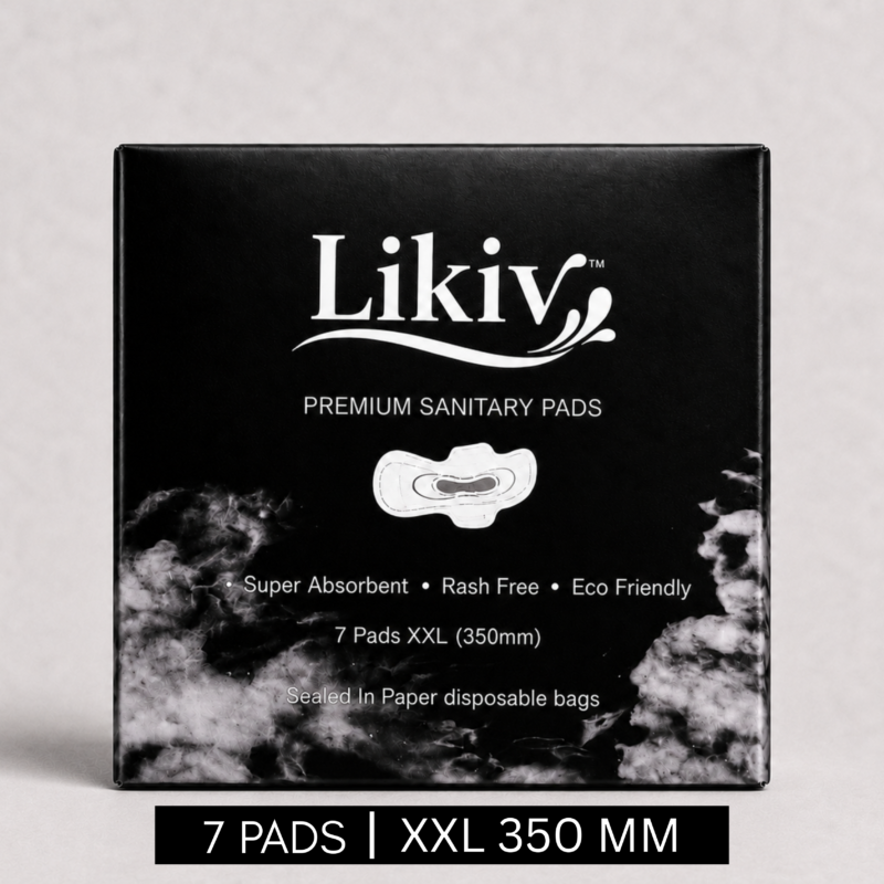 Likiv Premium Sanitary Pads-7 Pads XXL(350mm)